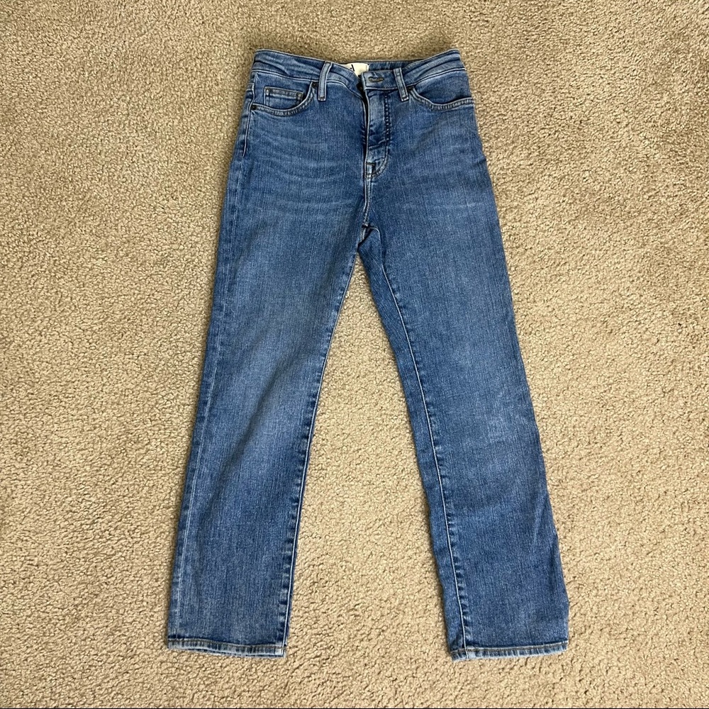 Amazon Women’s Cropped Slim Straight Leg Jeans
